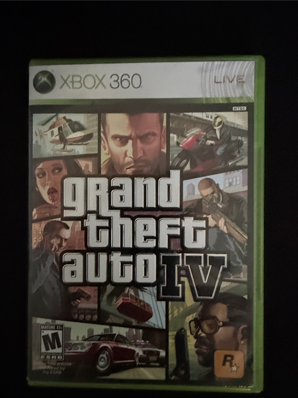 XBOX 360 Grand Theft Auto IV - Green Case